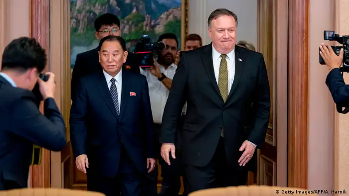 Nordkorea Pjöngjang Besuch Mike Pompeo