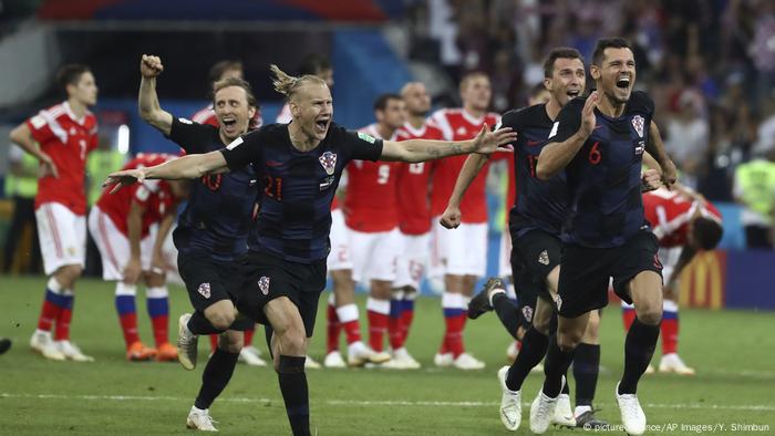 World Cup 2018 Hosts Russia Knocked Out After Croatia S Shootout Win In Quarterfinals Sports German Football And Major International Sports News Dw 07 07 2018