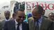 Abiy Ahmed beim Staatsbesuch in Eritrean President Afwerki puts his hand on Ethiopian Prime Minister Abiy's back moments after Abiy deplaned. Abiy Ahmed beim Staatsbesuch in Eritrean President Afwerki puts his hand on Ethiopian Prime Minister Abiy's back moments after Abiy deplaned.