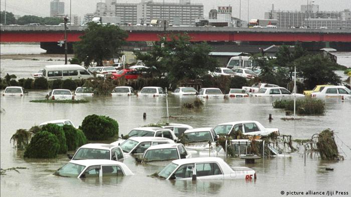 Überflutungen in Japan
