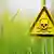 Gefährdungszeichen im Kornfeld, Einsatz von Giftstoffen in der Landwirtschaft