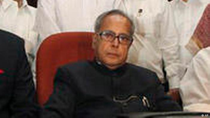 Indien Finanzminister Pranab Mukherjee Union Budget (AP)
