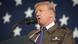 US President Donald Trump speaks at a US Air Base US President Donald Trump speaks at a US Air Base