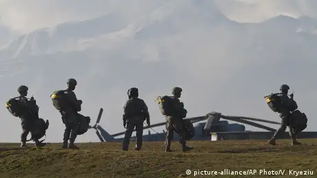 US Army soldiers in NATO-led peacekeeping mission in Kosovo
