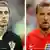 Fussball WM 2018 Bildkombo l Luka Modric vs Harry Kane