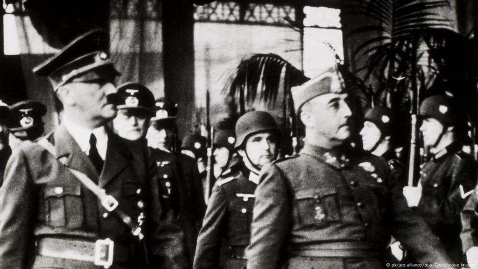 Adolf Hitler i Francisko Franko u Francuskoj, 23.10.1940.