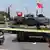 Turkish tanks on the Bosporus Bridge