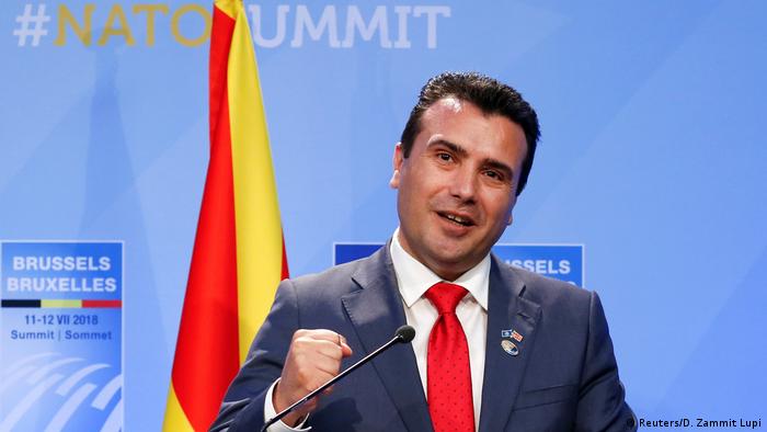 NATO Gipfel in Brüssel Mazedonien Einladung zu Beitrittsgesprächen