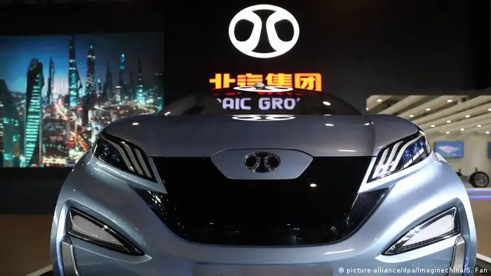 China E-Auto von BAIC Group bei der CHITEC Messe in Peking (picture-alliance/dpa/Imaginechina/S. Fan)
