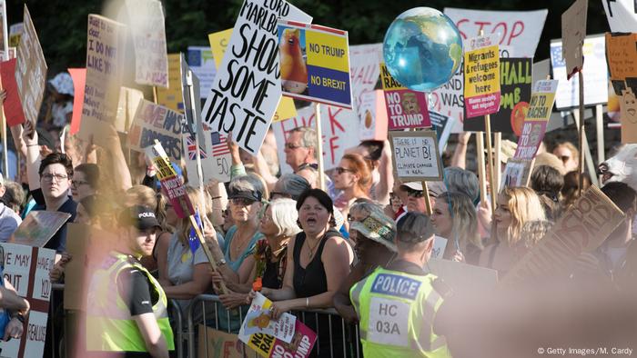 England Anti-Trump Protest in Oxfordshire (Getty Images/M. Cardy)