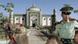A Han Chinese paramilitary police officer rides a camel at the Apak Hojak Tomb, established in 1640 to commemorate the late influential king of the Islamic Uyhgur ethnic group in Kashgar, China's Xinjiang Uyghur Autonomous Region, Monday 29 August 2005. The Islamic Uyghurs comprise 75% of Kashgar's population and are the largest ethnic group in the autonomous region yet major industries such as oil, transportation and banking are controlled by Beijing. Xinjiang, which is five times geographically larger than France, was once a thriving part of the Silk Road until after the Tang Dynasty (618AD - 907AD) but is now mired in poverty compared with other regions of China. Foto: MICHAEL REYNOLDS +++(c) dpa - Report+++ A Han Chinese paramilitary police officer rides a camel at the Apak Hojak Tomb, established in 1640 to commemorate the late influential king of the Islamic Uyhgur ethnic group in Kashgar, China's Xinjiang Uyghur Autonomous Region, Monday 29 August 2005. The Islamic Uyghurs comprise 75% of Kashgar's population and are the largest ethnic group in the autonomous region yet major industries such as oil, transportation and banking are controlled by Beijing. Xinjiang, which is five times geographically larger than France, was once a thriving part of the Silk Road until after the Tang Dynasty (618AD - 907AD) but is now mired in poverty compared with other regions of China. Foto: MICHAEL REYNOLDS +++(c) dpa - Report+++