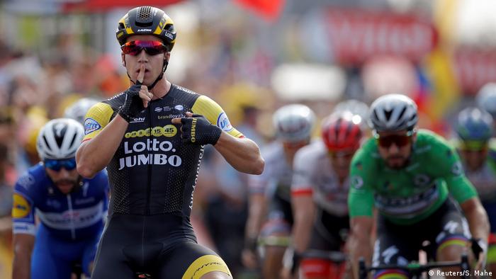 Tour de France: Dylan Groenewegen sprints to stage 7 win | Sports ...