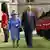 Großbritannien Donald Trump und Queen Elizabeth