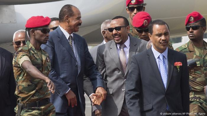 Besuch des eritreischen Präsidenten Isayas Afewerki in Äthiopien