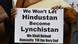 Indien - Protest gegen Hass und Mob Lynchen Indien - Protest gegen Hass und Mob Lynchen