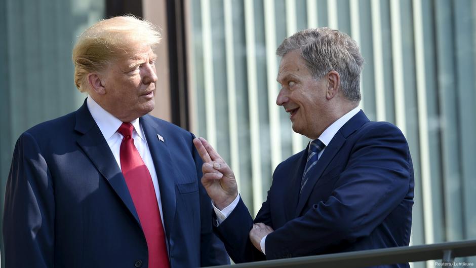 Donald Tramp i Sauli Ninisto 2018. u Helsinkiju