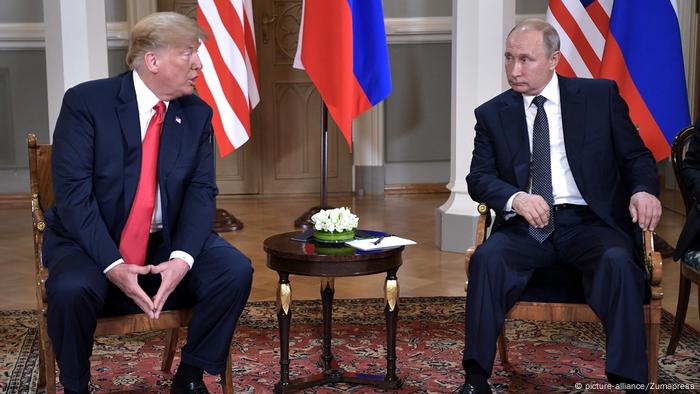 Finnland Helsinki PK Treffen Trump Putin (picture-alliance/Zumapress)