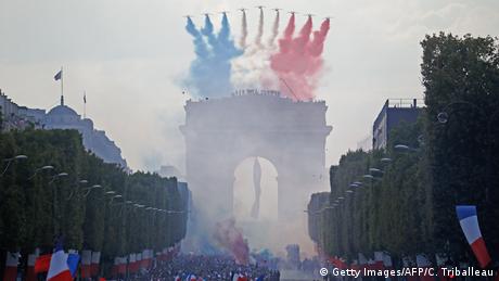 Frankreich empfängt seine Weltmeister |