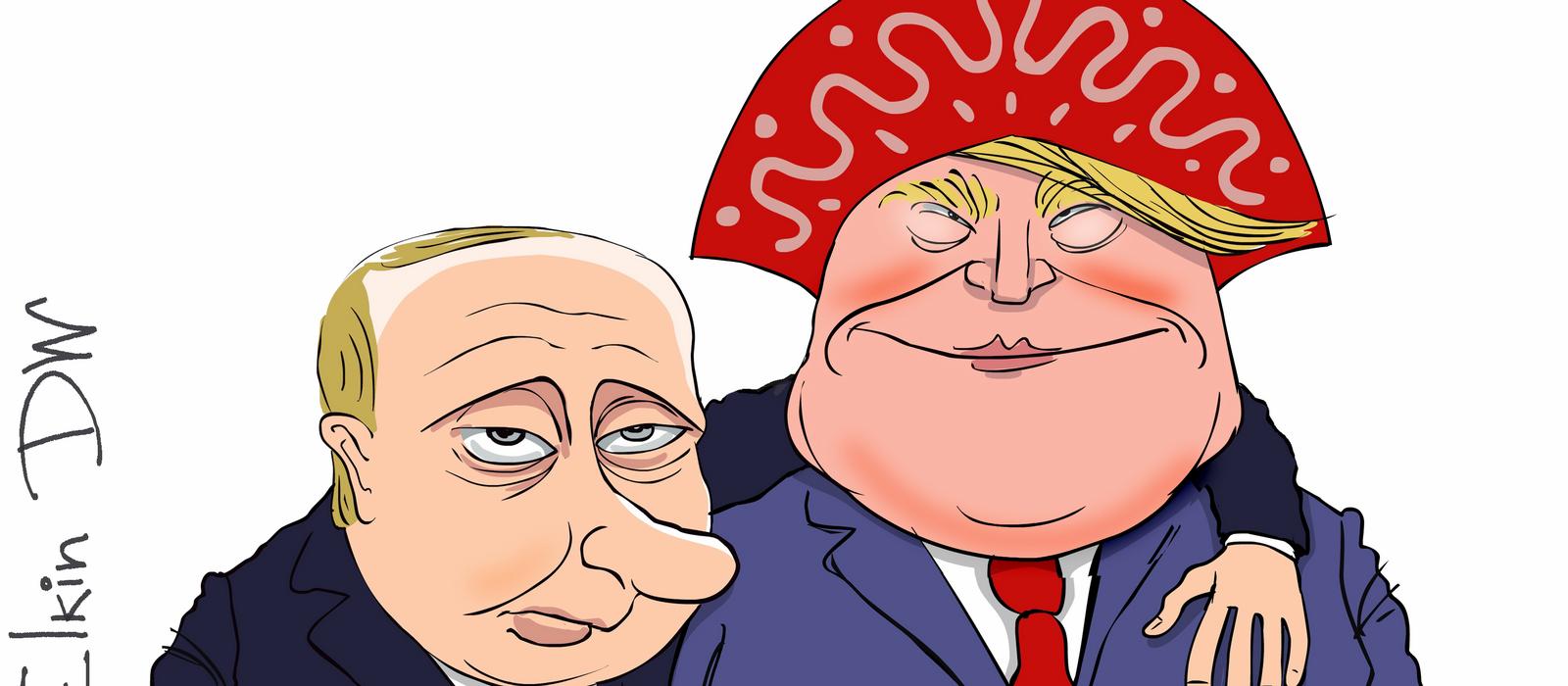 Post-summit cartoons satirize Trump as 'Putin's poodle' – DW – 07/19/2018 Post-summit cartoons satirize Trump as 'Putin's poodle' – DW – 07/19/2018