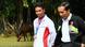 Indonesien Präsident Joko Widodo und Lalu Muhammad Zohri, Sportler Indonesien Präsident Joko Widodo und Lalu Muhammad Zohri, Sportler
