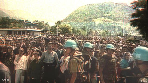 Сребреница во јули 1995 година.