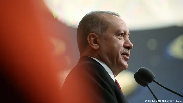 Türkei, Ankara: Präsident Recep Tayyip Erdogan