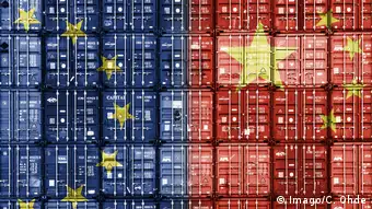 Symbolbild Handelsbeziehungen EU - China