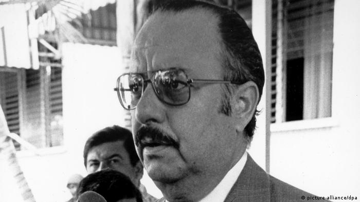 Nicaraguan strongman Anastasio Somoza in 1979