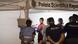 Police check a migrant disembarked from Frontex ship "Protector" at the port of Pozzallo, Sicily Police check a migrant disembarked from Frontex ship "Protector" at the port of Pozzallo, Sicily