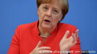 Sommerpressekonferenz Merkel