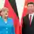 China Peking Angela Merkel und Xi Jinping