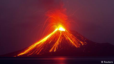 Anak Krakatau volcano shrinks to quarter-size