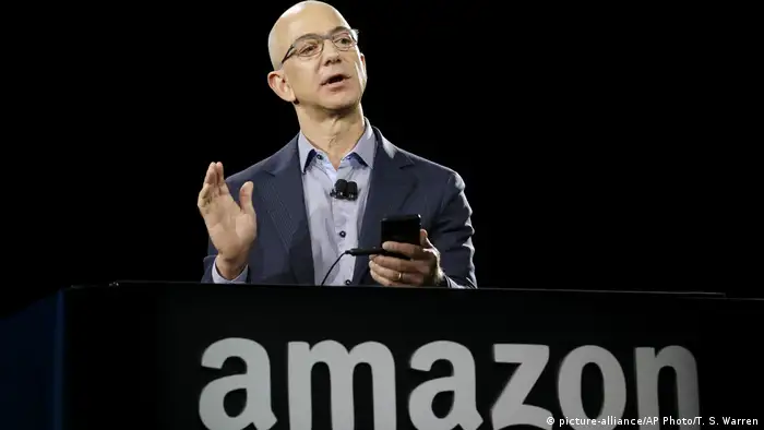 Jeff Bezos, fundador e presidente da Amazon