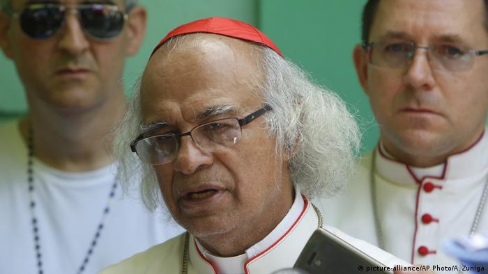 Nicaragua Kardinal Leopoldo Brenes (picture-alliance/AP Photo/A. Zuniga)