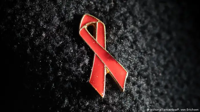 Aids-Schleife Welt-Aids-Konferenz 2018