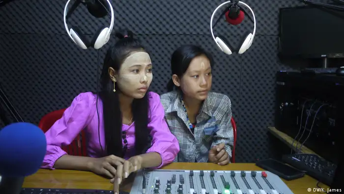 Myanmar - DW Akademie - FM Bürgerradio (DW/K. James)