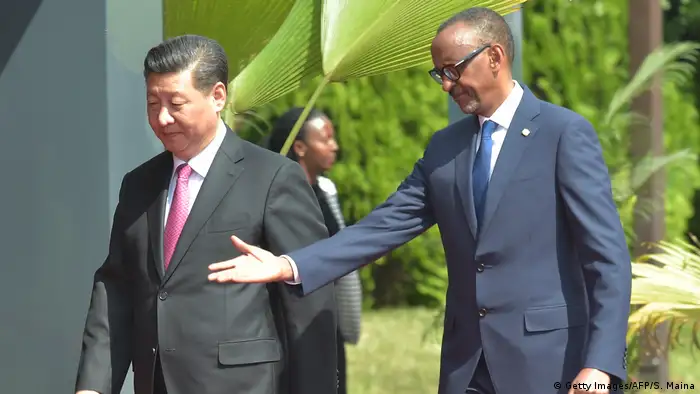 Ruanda Besuch Präsident Xi Jinping China