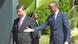 Chinas Präsident Xin Jinping mit Ruandas Präsidenten Paul Kagame Chinas Präsident Xin Jinping mit Ruandas Präsidenten Paul Kagame