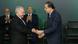 Brasilien, Brasilia: Arbeitsminister Caio Luiz de Almeida Vieira de Mello und Präsident Michel Temer
Brasilien, Brasilia: Arbeitsminister Caio Luiz de Almeida Vieira de Mello und Präsident Michel Temer