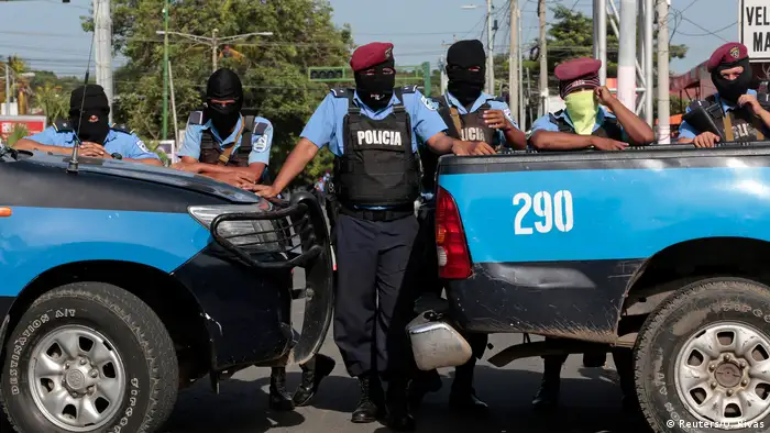 Nicaragua Symbolbild Polizei Unruhen