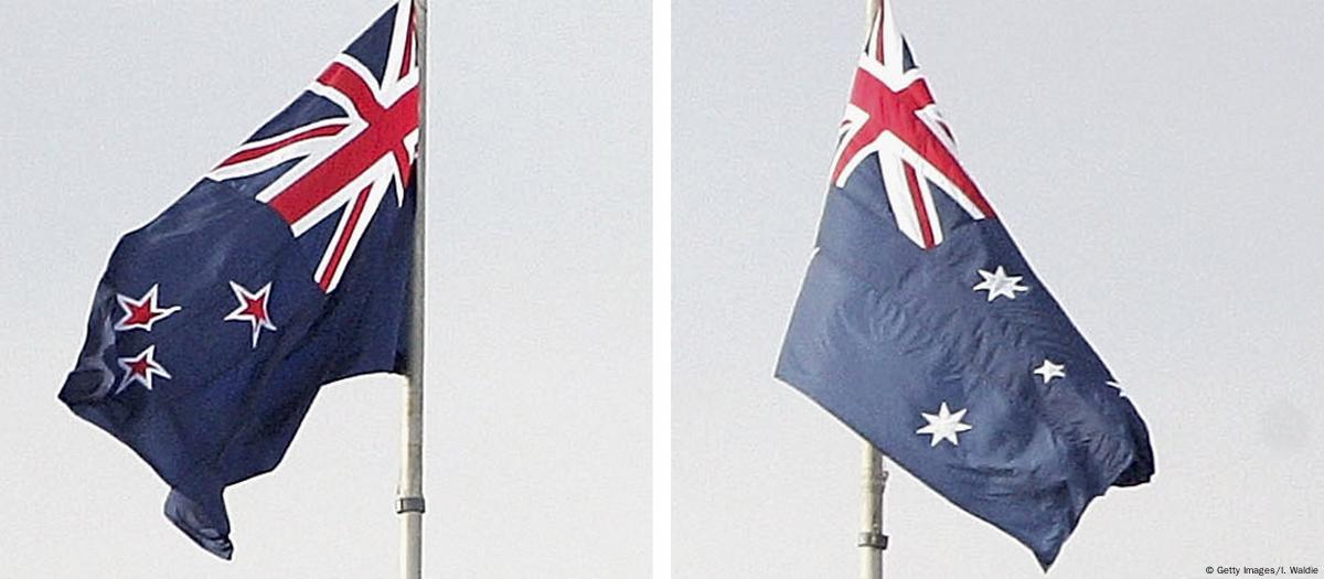 Who is holding on to the union jack?, Australia news