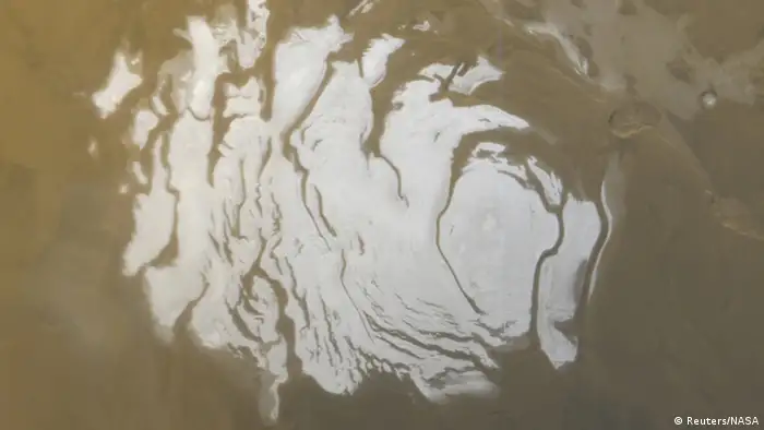 Mars Südpol - Aufnahme der NASA