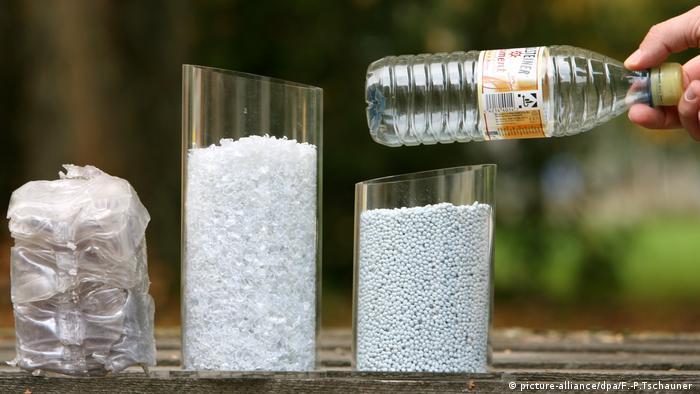 Recycling von PET-Getränkeflaschen