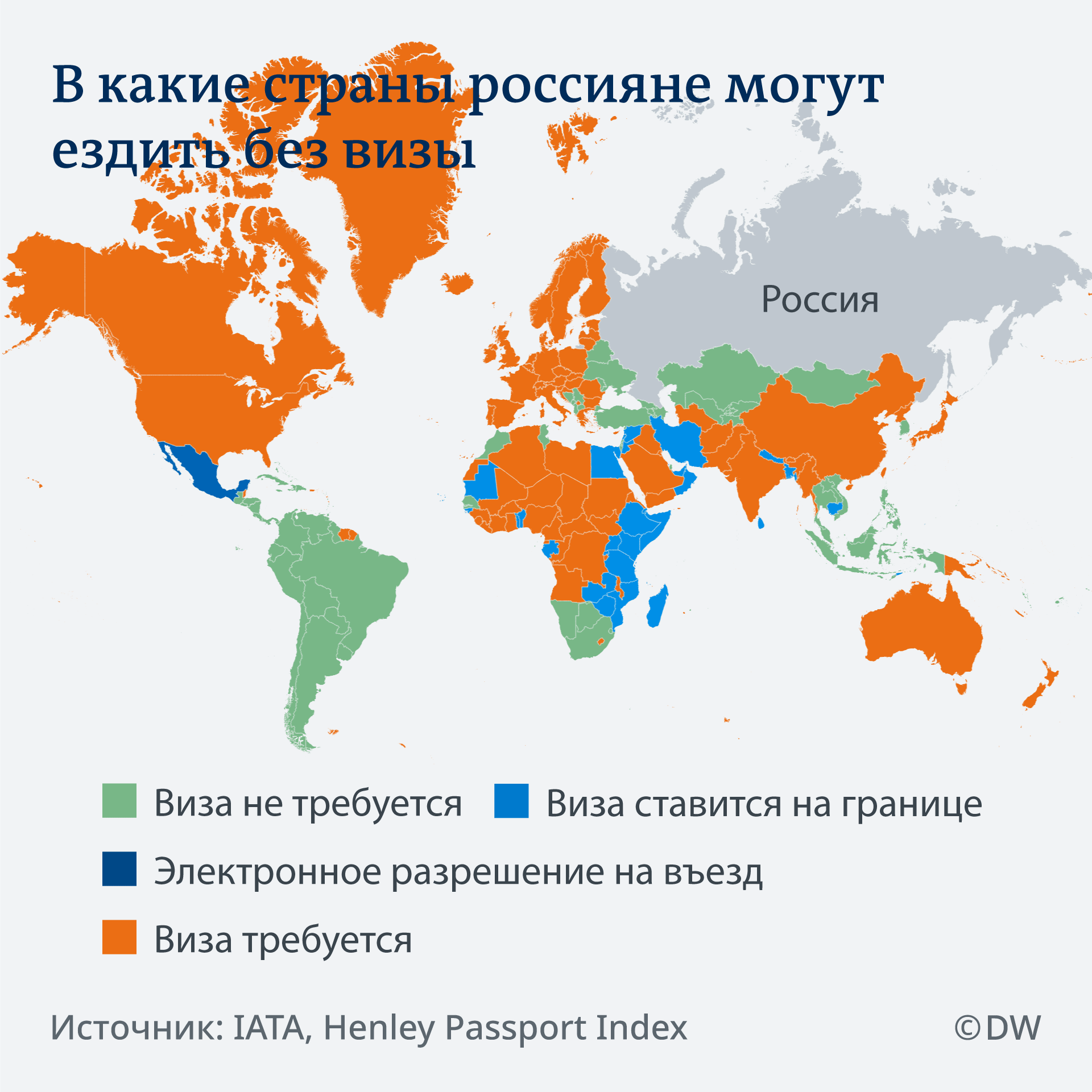 Лучшие и худшие паспорта на постсоветском пространстве – DW – 30.07.2018