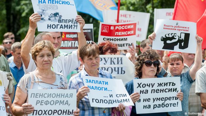 Demonstrations against pension reform