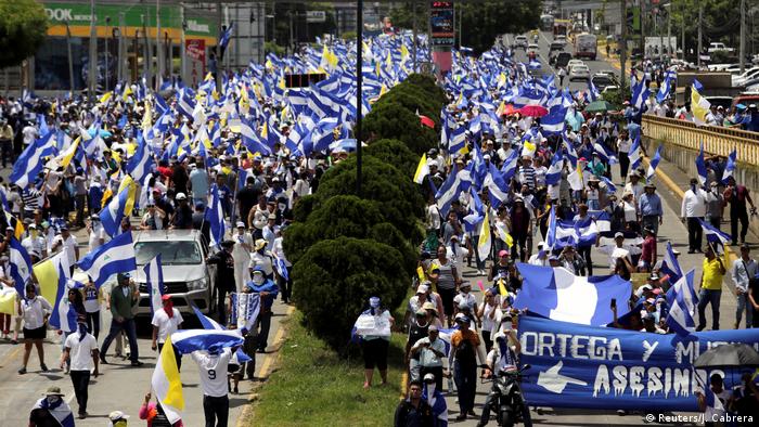 Nicaragua Managua Demonstration (Reuters/J. Cabrera)