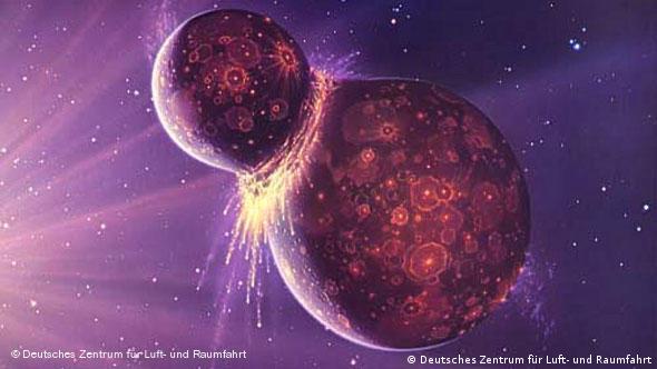 Entstehung des Mondes Flash Galerie