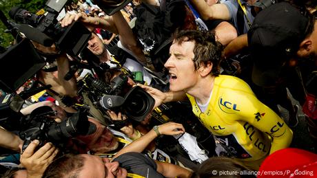 Frankreich Tour de France - Geraint Thomas (picture-alliance/empics/P. Goding)