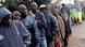 Zimbabwean voters stand in line to cast their ballots Zimbabwean voters stand in line to cast their ballots