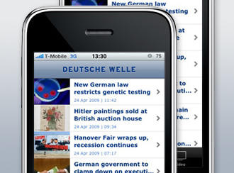 News-aplikacija Deutsche Wellea za iPhone